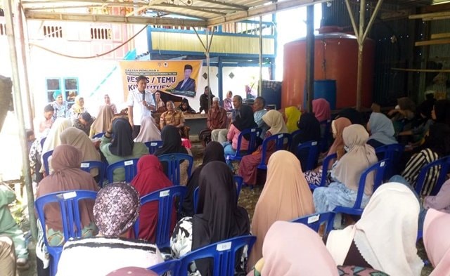 Dekat dengan Warga, Wakil Ketua DPRD Pangkep Serap Aspirasi di Desa Bulu Cindea