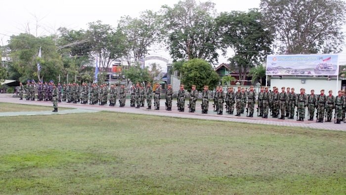 Semarak HUT ke-80 TNI di Bontang, Kodim 0908 Ajak Masyarakat Jaga Kemanunggalan