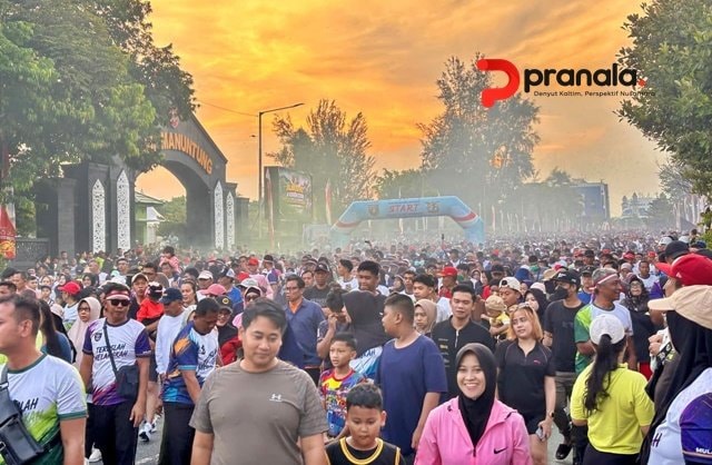 Lautan Manusia di Balikpapan, 20 Ribu Warga Padati HUT ke-68 Kodam VI/Mulawarman