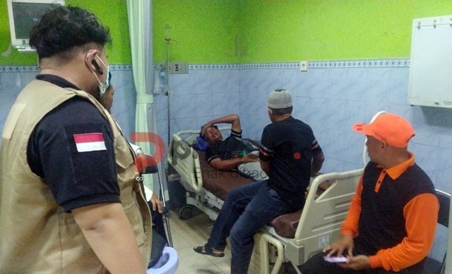Dua Hari Terombang-ambing di Laut, Gaffar Selamat dan Jalani Pemeriksaan Medis di Bontang