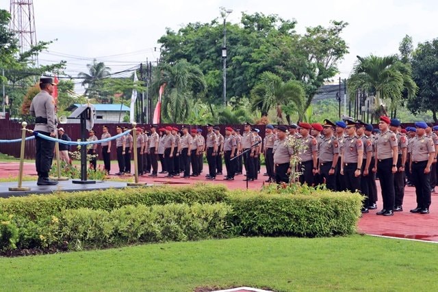 Kado Hari Bhayangkara, 966 Polisi di Kaltim Naik Pangkat
