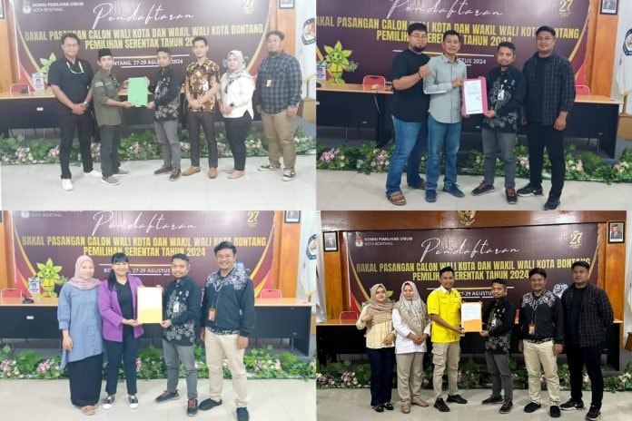 Pilkada Bontang 2024; KPU Terima Berkas Perbaikan dari Empat Bapaslon