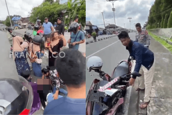 Kecelakaan di Depan SMKN 1 Bontang versi Polisi