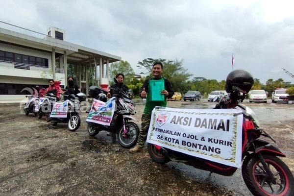 Protes Ojek Online Disambut Baik, Pemkot Bontang Siap Berdiskusi