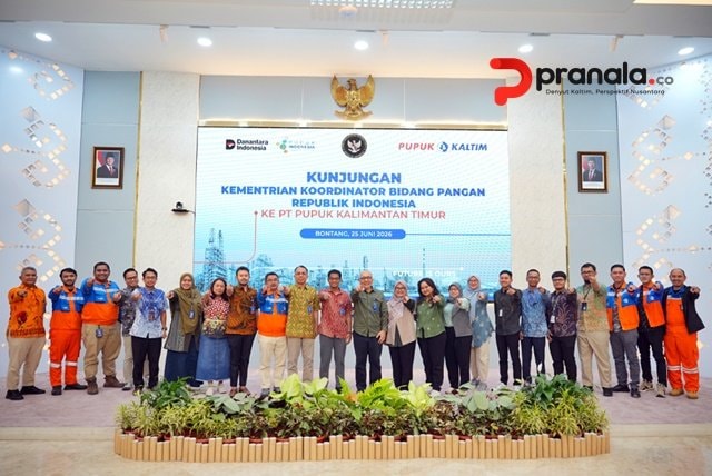 Ditinjau Kemenko Pangan, Pelabuhan Pupuk Kaltim Jadi Contoh Standardisasi Hijau
