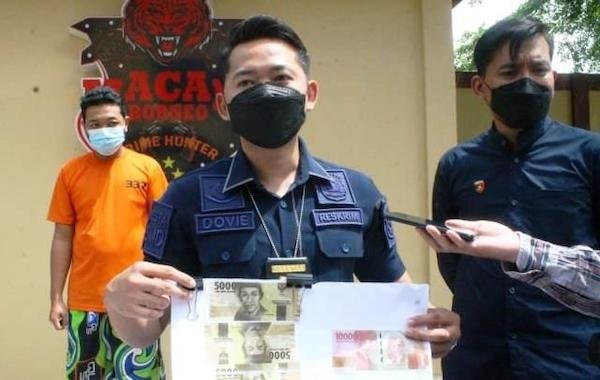 Belajar dari Youtube, Penjual Pentol Cetak Uang Palsu