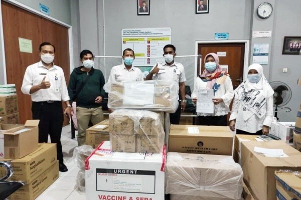 Balikpapan Dapat Jatah 1.700 Vial, Vaksinasi Guru Dilanjutkan