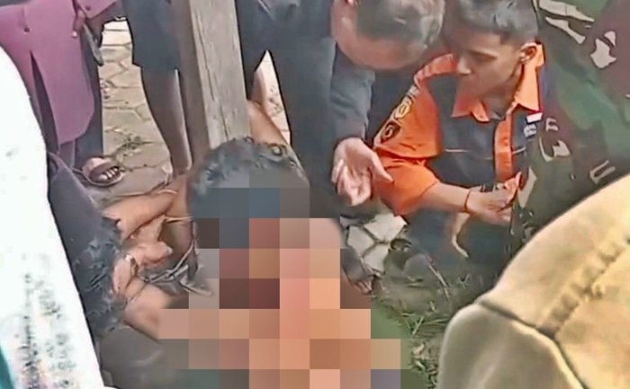 Siang Bolong Bobol Rumah Lewat Plafon, Pencuri di Balikpapan Diikat Warga