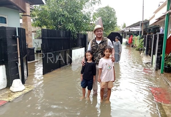 4 RT di Kelurahan Satimpo Bontang Lumpuh Terendam Banjir