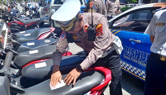 Tanpa Dihentikan, Pelanggar di Balikpapan Tetap Bisa Ditilang