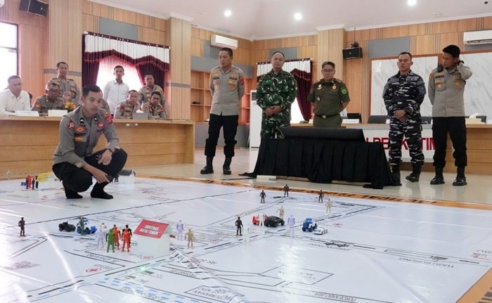 Polres Kutim Siapkan 5 Pos Pengamanan untuk Arus Mudik Lebaran 2026