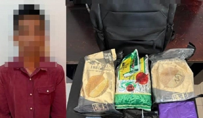 Bawa 3 Kg Sabu dari Tarakan, Diringkus di Balikpapan