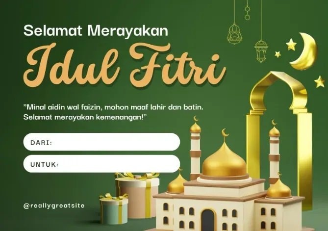 Rekomendasi 8 Aplikasi Gratis Bikin Kartu Ucapan Idul Fitri 2026 untuk Dibagikan di Media Sosial