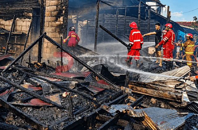 Kebakaran Samarinda Hanguskan 12 Rumah, Puluhan Warga Kehilangan Tempat Tinggal