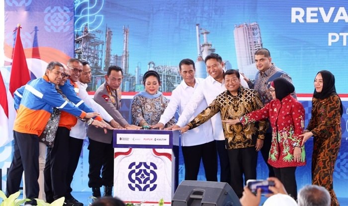 Pupuk Kaltim Modernisasi Pabrik Amonia 2, Gubernur: Bontang jadi Kunci Pangan Indonesia