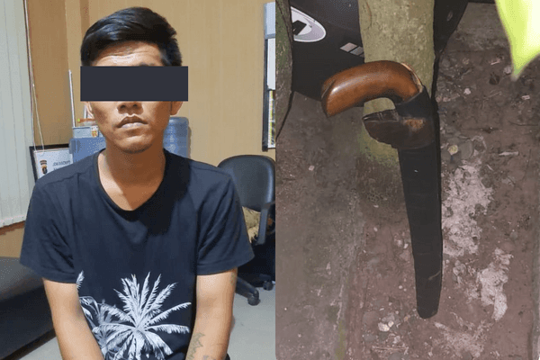 Tiga Orang Ditikam, Terkapar di Simpang Lampu Merah Berbas