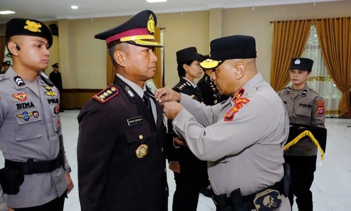 Ratusan Personel Polda Kaltim Terima Satyalencana Pengabdian