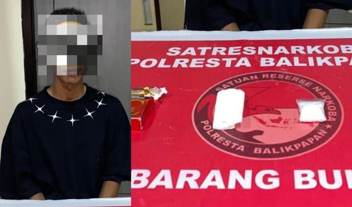 Masuk Penjara Lagi, Residivis Narkoba Balikpapan Simpan Sabu 20 Gram di Kotak Rokok