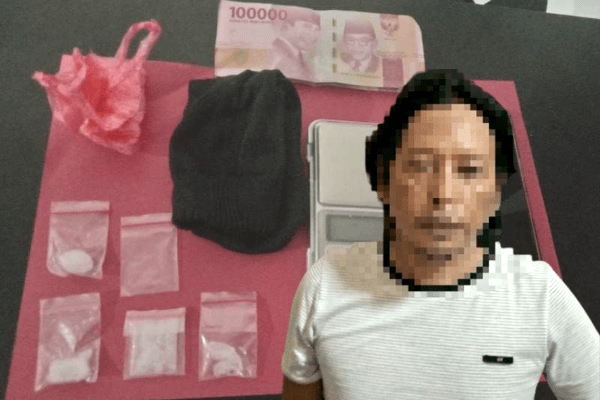 Simpan Sabu di Kaos Kaki, Bandar Narkoba Diciduk