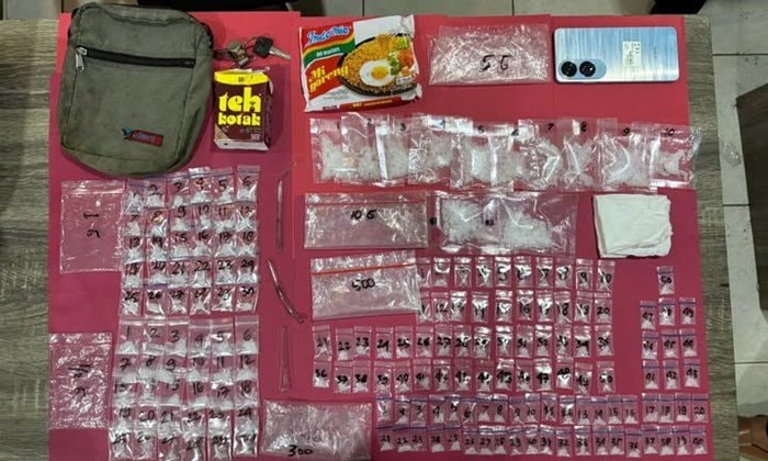 172 Paket Sabu Diamankan Polisi di Kutai Barat, Mengaku Disuplai “Escobar”