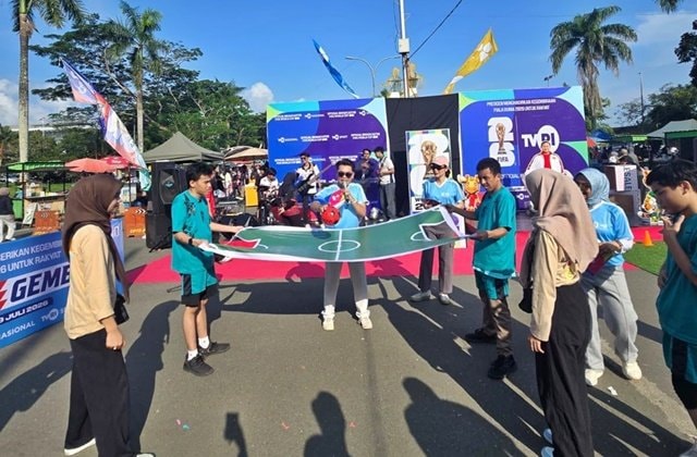 Euforia Piala Dunia 2026 Mulai Terasa di Kaltim, Warga Samarinda Sambut lewat Bola Gembira