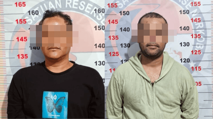 Polres Bontang Ringkus Dua Pengedar Sabu di Gang Merpati Lok Tuan