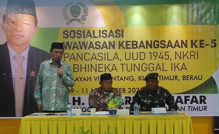 Kaharuddin Jafar Gelar Sosialisasi Kebangsaan di Bontang, Dihadiri Ratusan Masyarakat