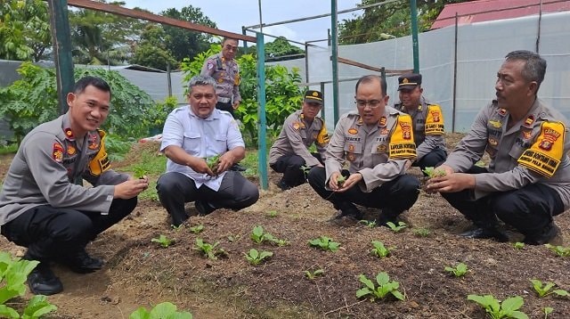 Polres Bontang Galakkan Ketahanan Pangan, Dukung Program Nasional Swasembada