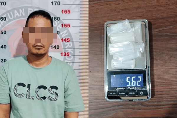 Pengedar Sabu di Berbas Pantai Bontang Diciduk, 15 Poket Disembunyikan dalam Panci dan Helm