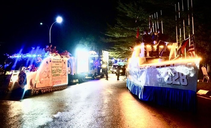 22 Peserta Ikuti Pawai Takbir di Kutim, Suasana Malam Idulfitri Kian Semarak