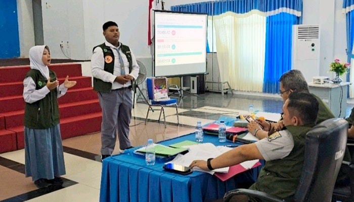 SMA Negeri 2 Bontang Sabet Juara Duta Pelajar Sadar Hukum 2025