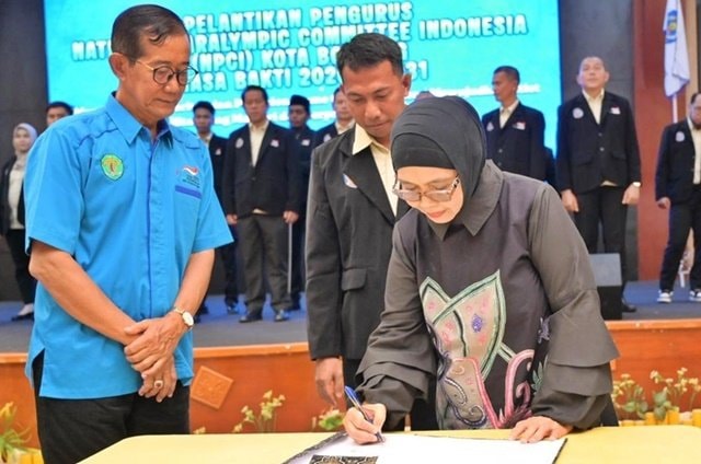 Pengurus NPCI Bontang Resmi Dilantik, Fokus Prestasi Atlet Disabilitas
