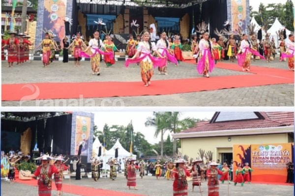 Kolaborasi Lima Provinsi, Tampilkan Mahakarya Tarian Kolosal Pesona Kalimantan