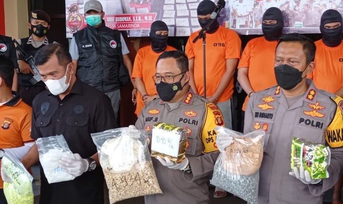 Penangkapan Narkoba Terbesar sepanjang Sejarah Polresta Samarinda