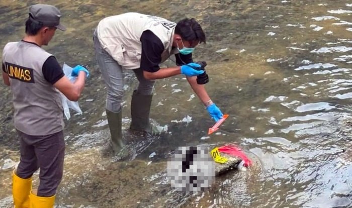 Polisi Dalami Penemuan Jasad Bayi Laki-laki di Sungai Klandasan Balikpapan