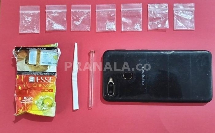Buang Kotak Rokok saat Dikejar Polres Bontang, Isinya Ternyata Sabu