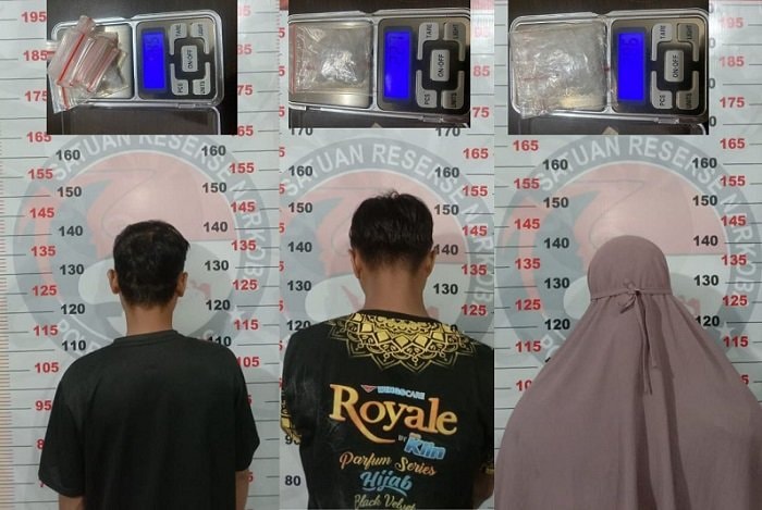 Sindikat Pengedar Sabu di Bontang Terbongkar, Satu Diantaranya Perempuan