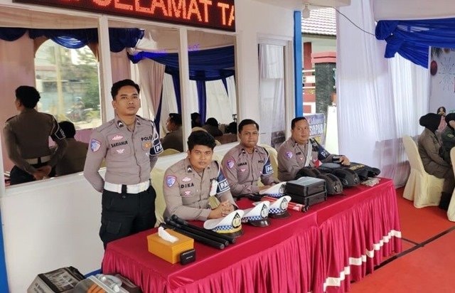 Polres Kutim Perketat Pengamanan Nataru, Pos Simpang 3 Pendidikan jadi Pusat Pantauan