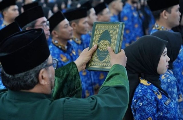 234 PNS Kaltim Dilantik, Gubernur Ingatkan Beban di Era Digital