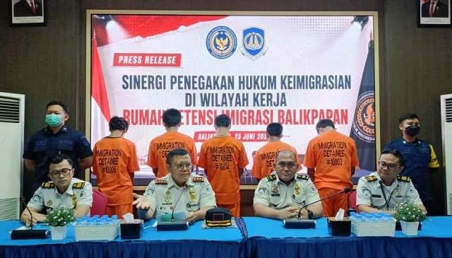 9 WN Filipina Masuk Ilegal, Rudenim Balikpapan Kini Dipenuhi Deteni