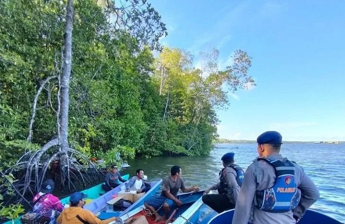 Pemancing di Paser Hilang Tenggelam, Perahu Tabrak Tali Jangkar Tongkang