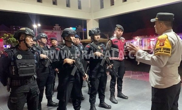 Masa Tenang Pilkada, Polres Bontang Intensifkan Patroli Malam