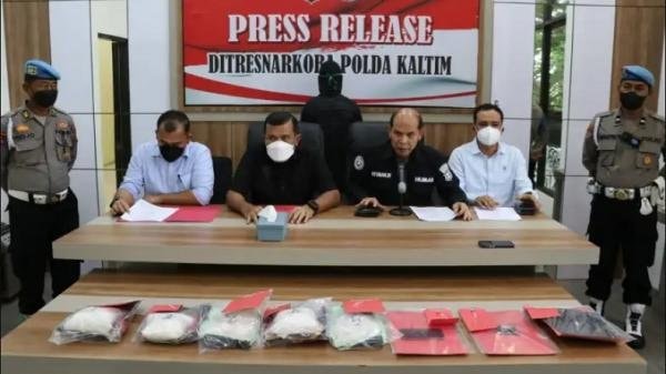 Bocah di Kaltim jadi Kurir Narkoba, Bawa 5 Kilogram Sabu
