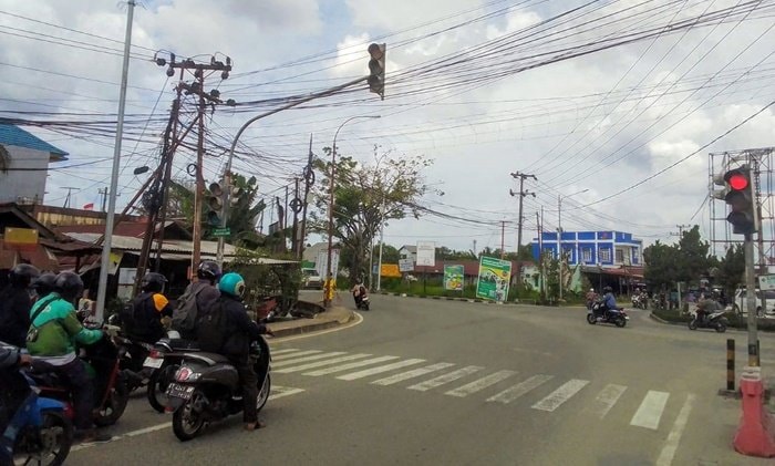 Bikin Was-Was, Banyak Traffic Light di Bontang Mati dan Tak Berfungsi