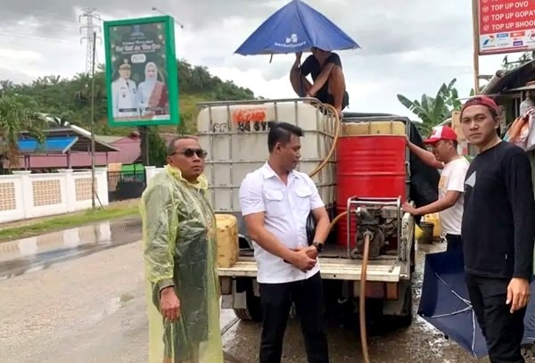 Polda Kaltim Bongkar Jaringan BBM Ilegal di Paser, Dua Pelaku dan Satu Mobil Diamankan