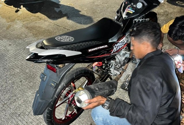 Ganggu Kenyamanan Warga Balikpapan, 10 Motor Berknalpot Brong Ditertibkan