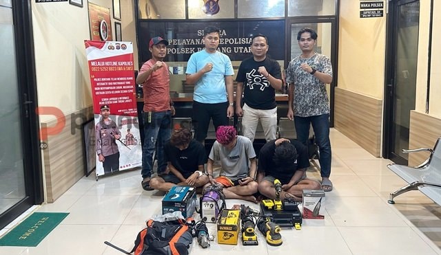 Aksi Pencurian di BSD Bontang Terungkap, Tiga Pelaku Ditangkap di Lokasi Berbeda