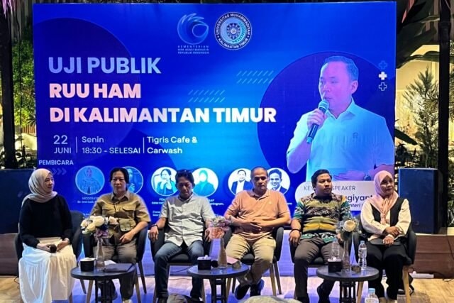Wamen HAM Mugiyanto di Samarinda: RUU HAM Baru, Aktivis Tak Boleh Dikriminalisasi!