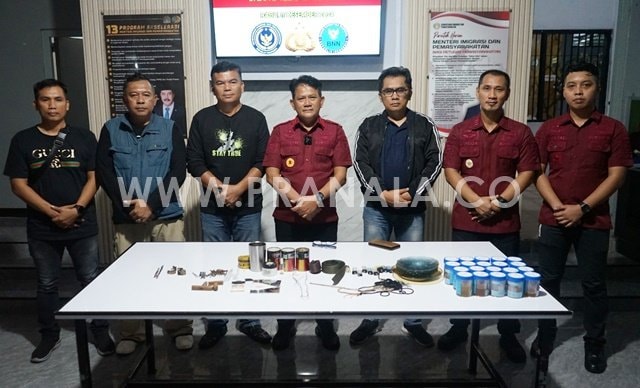 Razia Gabungan di Lapas Bontang, Seluruh Warga Binaan Negatif Narkoba