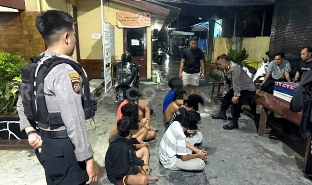 Dua Kelompok Remaja Terlibat Tawuran di Sepinggan Balikpapan, 8 Orang Diamankan Polisi